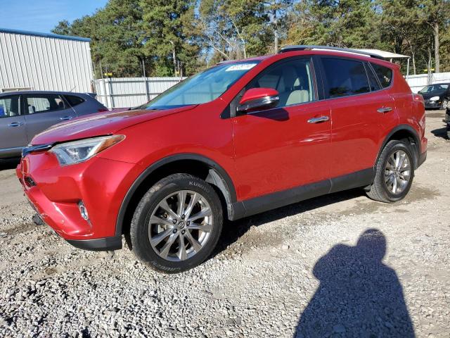  TOYOTA RAV4 2016 Красный