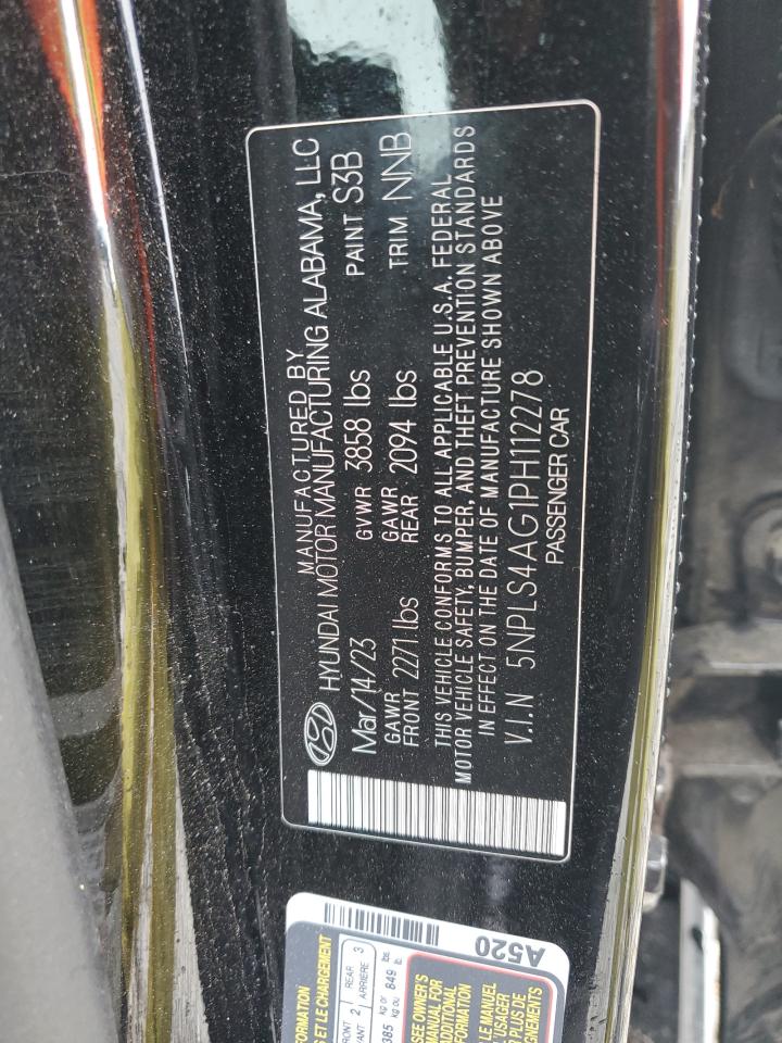 5NPLS4AG1PH112278 2023 HYUNDAI ELANTRA - Image 12