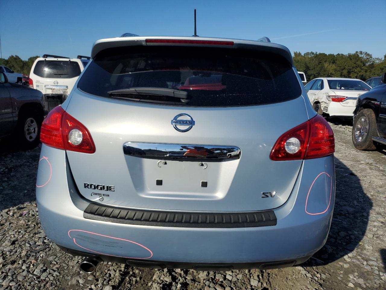 2011 Nissan Rogue S VIN: JN8AS5MT9BW153397 Lot: 80485094