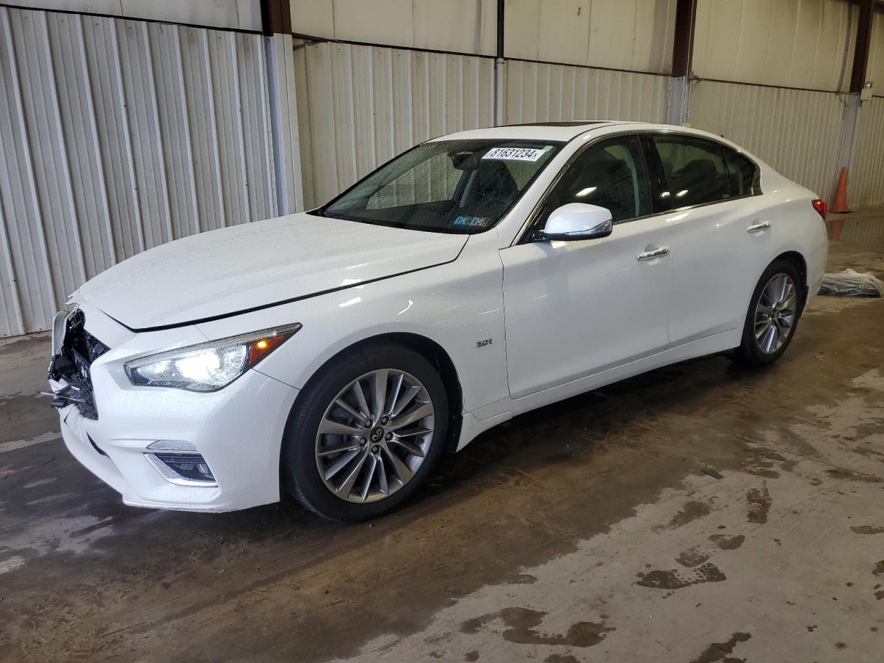 2018 Infiniti Q50 Luxe VIN: JN1EV7AR5JM436501 Lot: 81631234