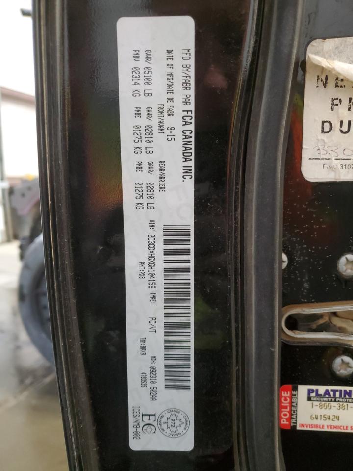 2016 Dodge Charger Sxt VIN: 2C3CDXHGXGH104159 Lot: 66294885