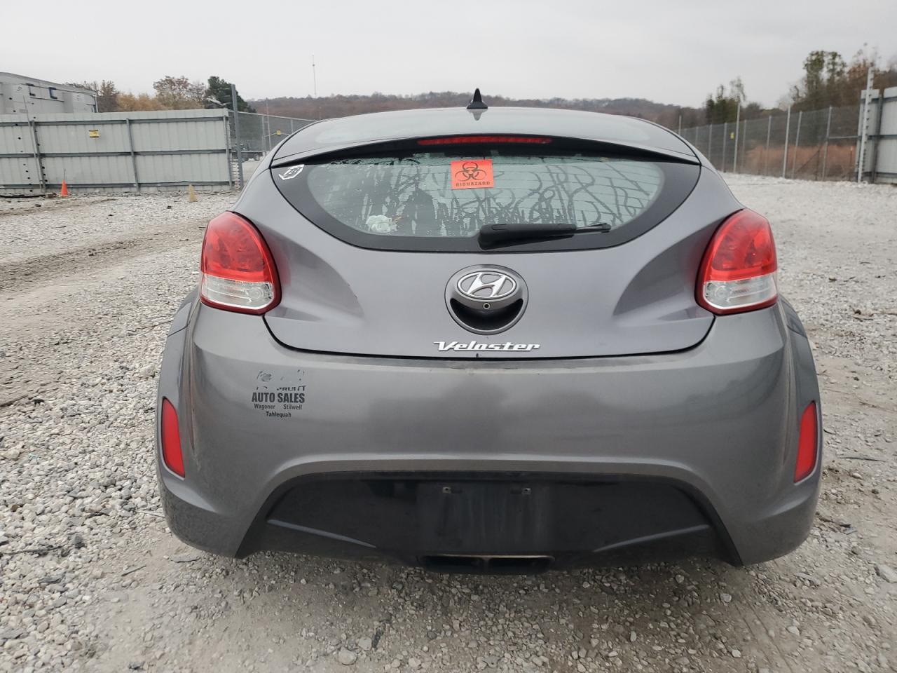 VIN KMHTC6AD9HU314397 2017 HYUNDAI VELOSTER no.6