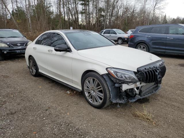  MERCEDES-BENZ C-CLASS 2017 Biały