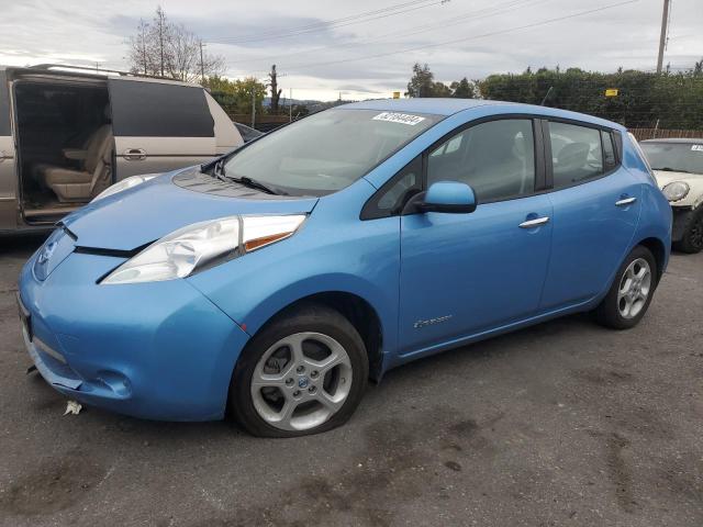  NISSAN LEAF 2014 Синий