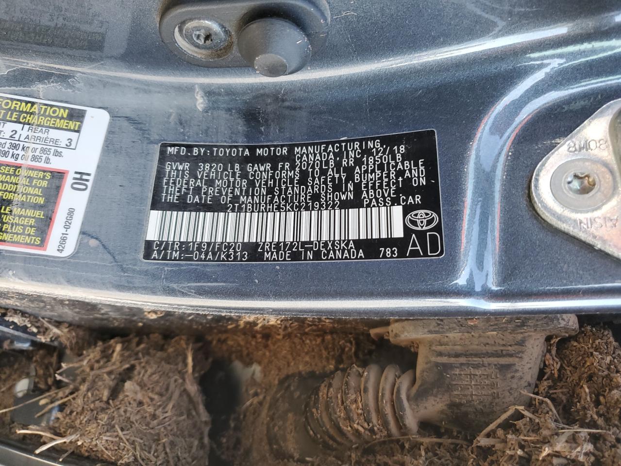 2019 Toyota Corolla - Image 13