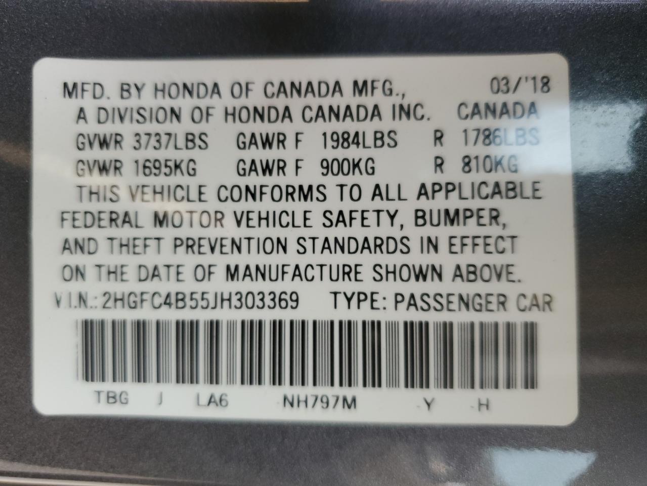 2018 Honda Civic - Image 12