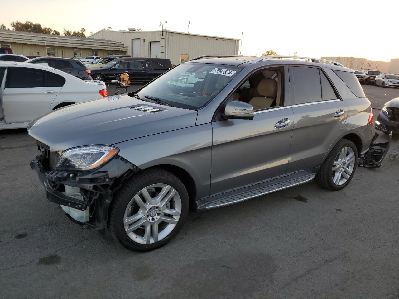 VIN 4JGDA5HB6DA221566 2013 MERCEDES-BENZ M-CLASS no.1