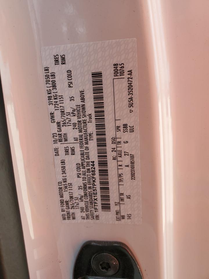 1FTFX1E57PKF68244 FORD F-150 2023