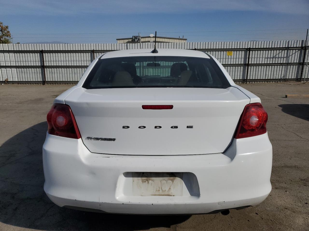 2012 Dodge Avenger Se VIN: 1C3CDZAB6CN310669 Lot: 79665294