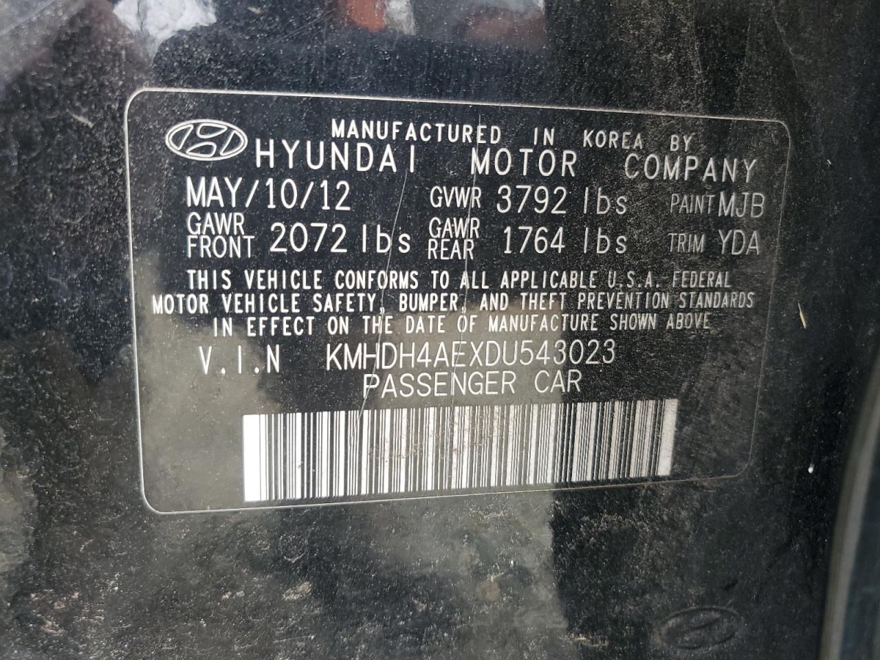 2013 Hyundai Elantra - Image 14