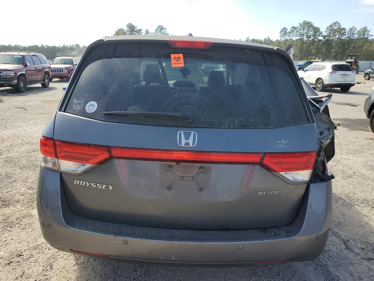 2014 Honda Odyssey Touring VIN: 5FNRL5H91EB106724 Lot: 79002494