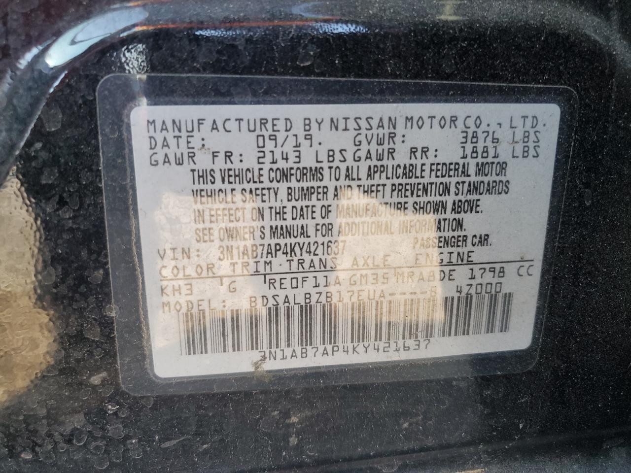 2019 Nissan Sentra - Image 12