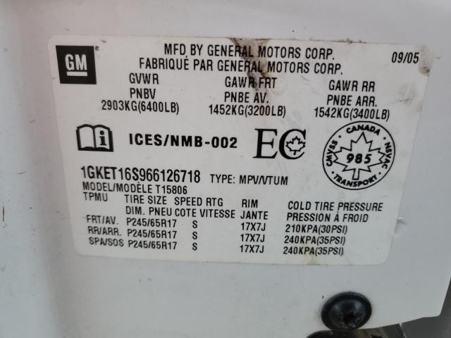 2006 GMC ENVOY XL
