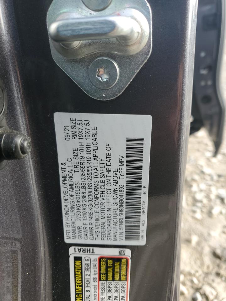 2022 Honda Odyssey - Image 16
