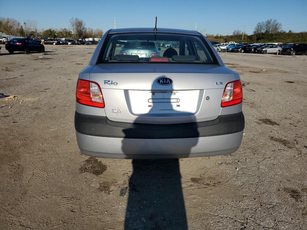 2008 Kia Rio Base VIN: KNADE123386319494 Lot: 80284134