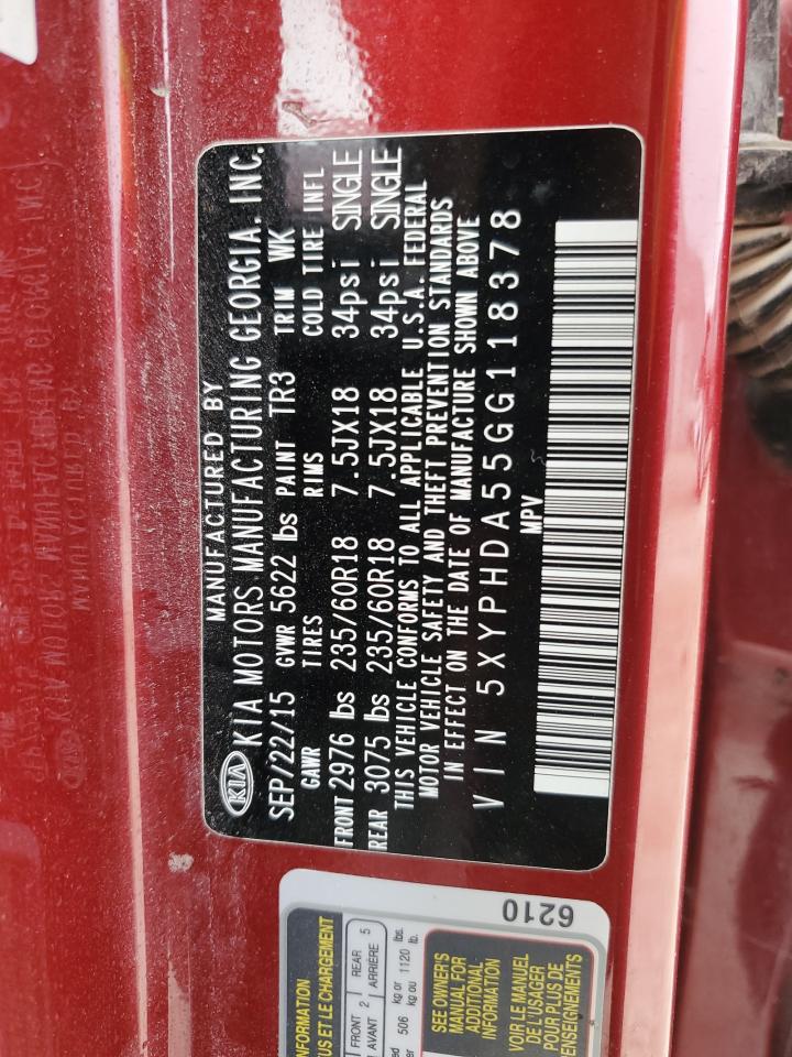 2016 Kia Sorento - Image 13
