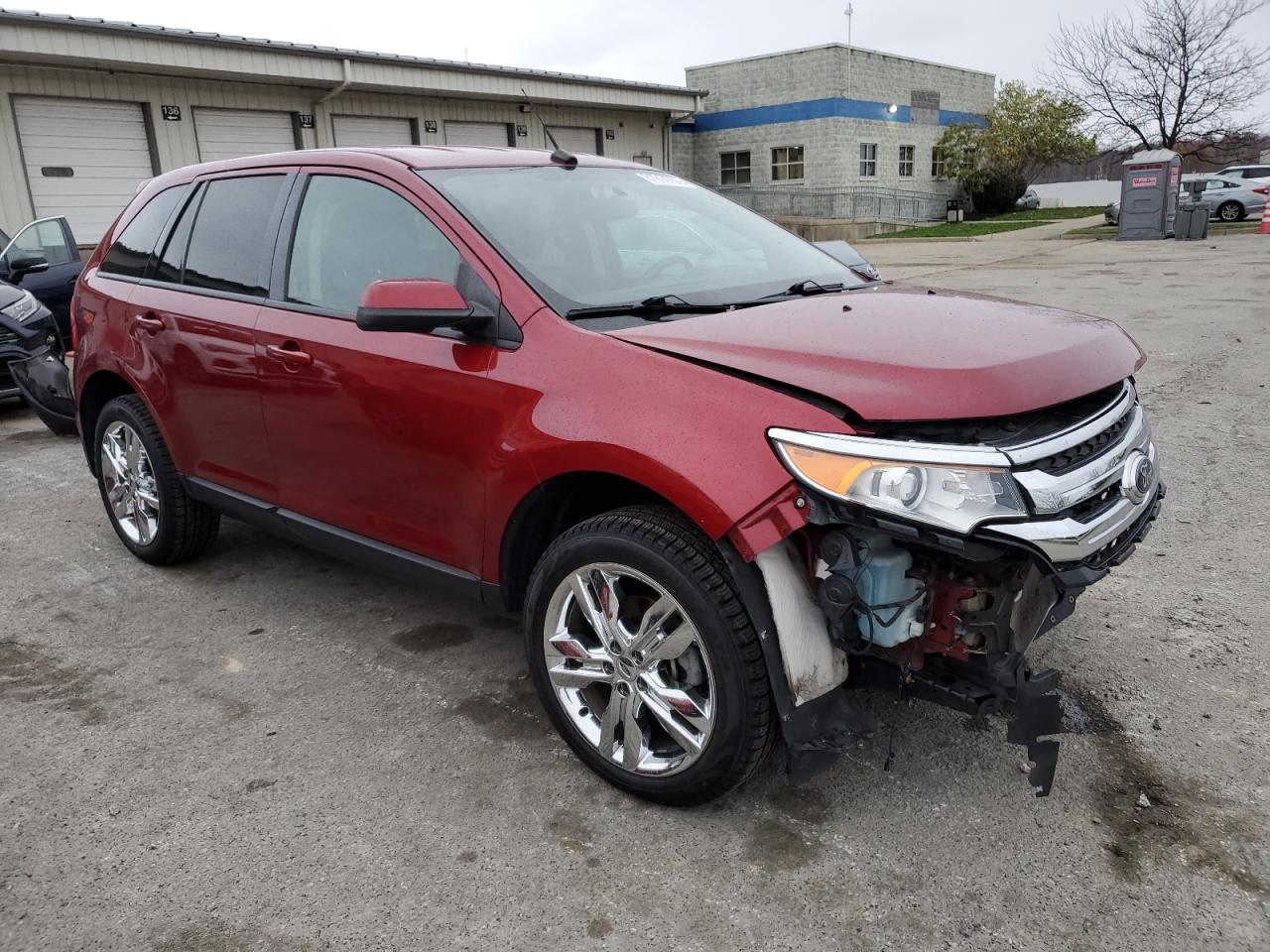 VIN 2FMDK3JC4EBB23954 2014 FORD EDGE no.4