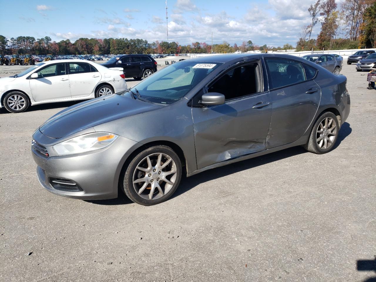 2013 Dodge Dart Sxt VIN: 1C3CDFBA3DD318174 Lot: 81075594