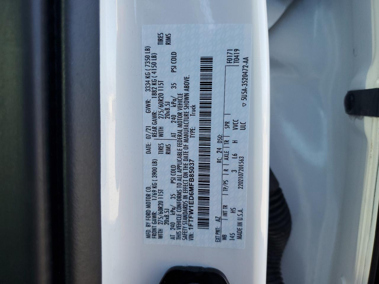 2021 Ford F-150 - Image 13