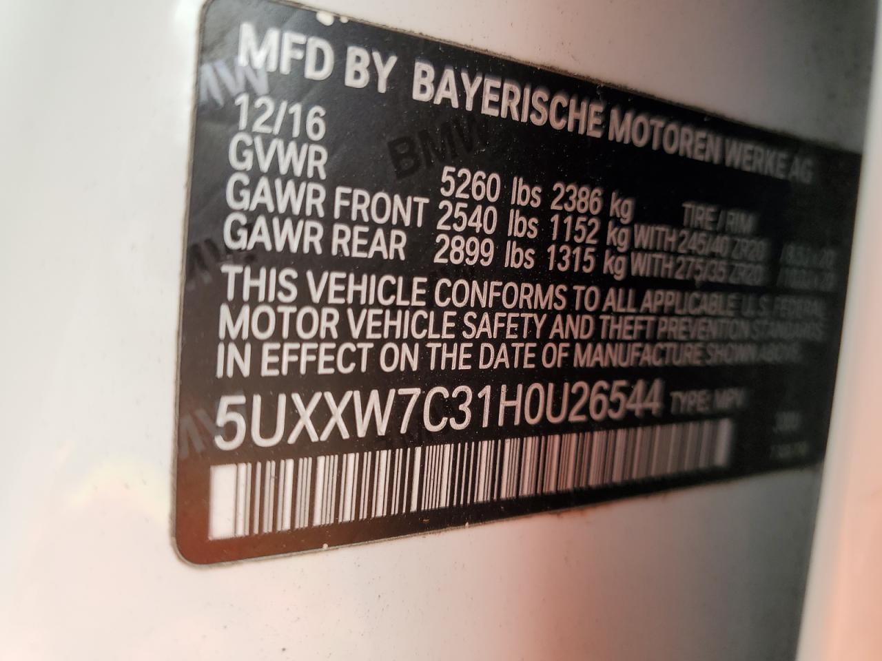 2017 BMW X4 - Image 12