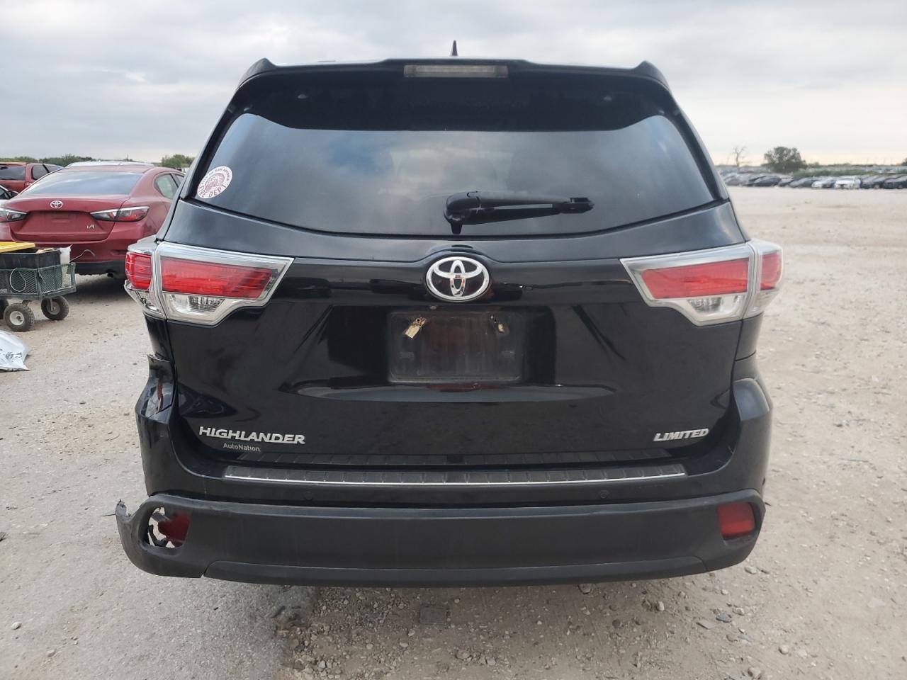 VIN 5TDYKRFH4GS123063 2016 TOYOTA HIGHLANDER no.6