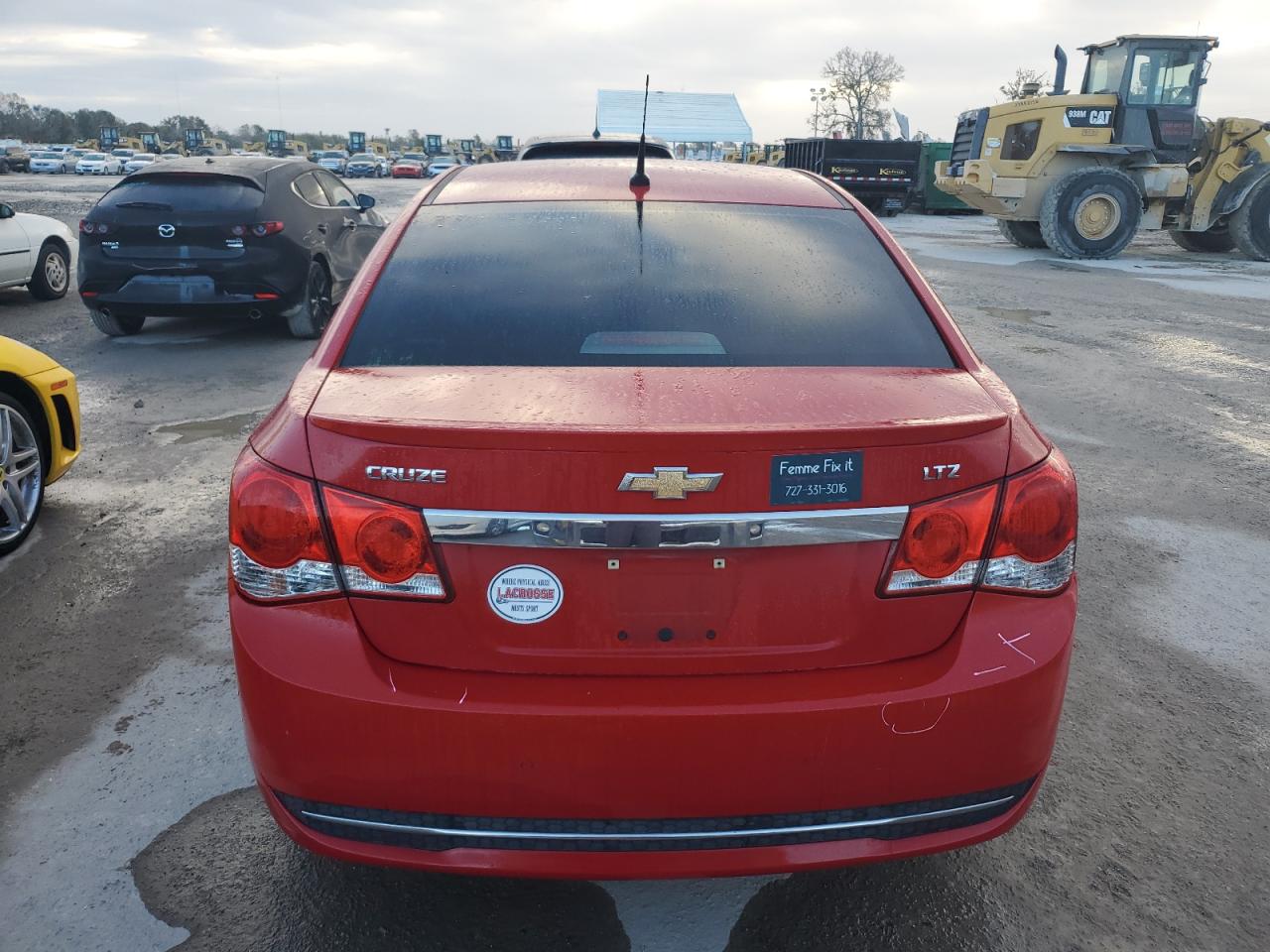 2012 Chevrolet Cruze Ltz VIN: 1G1PH5SC9C7313001 Lot: 78633154