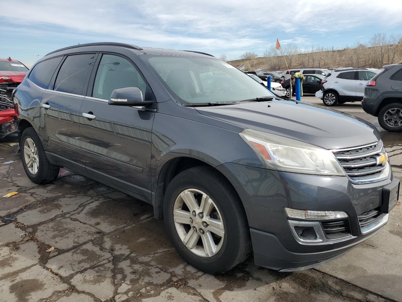 VIN 1GNKVGKD2EJ284646 2014 CHEVROLET TRAVERSE no.4