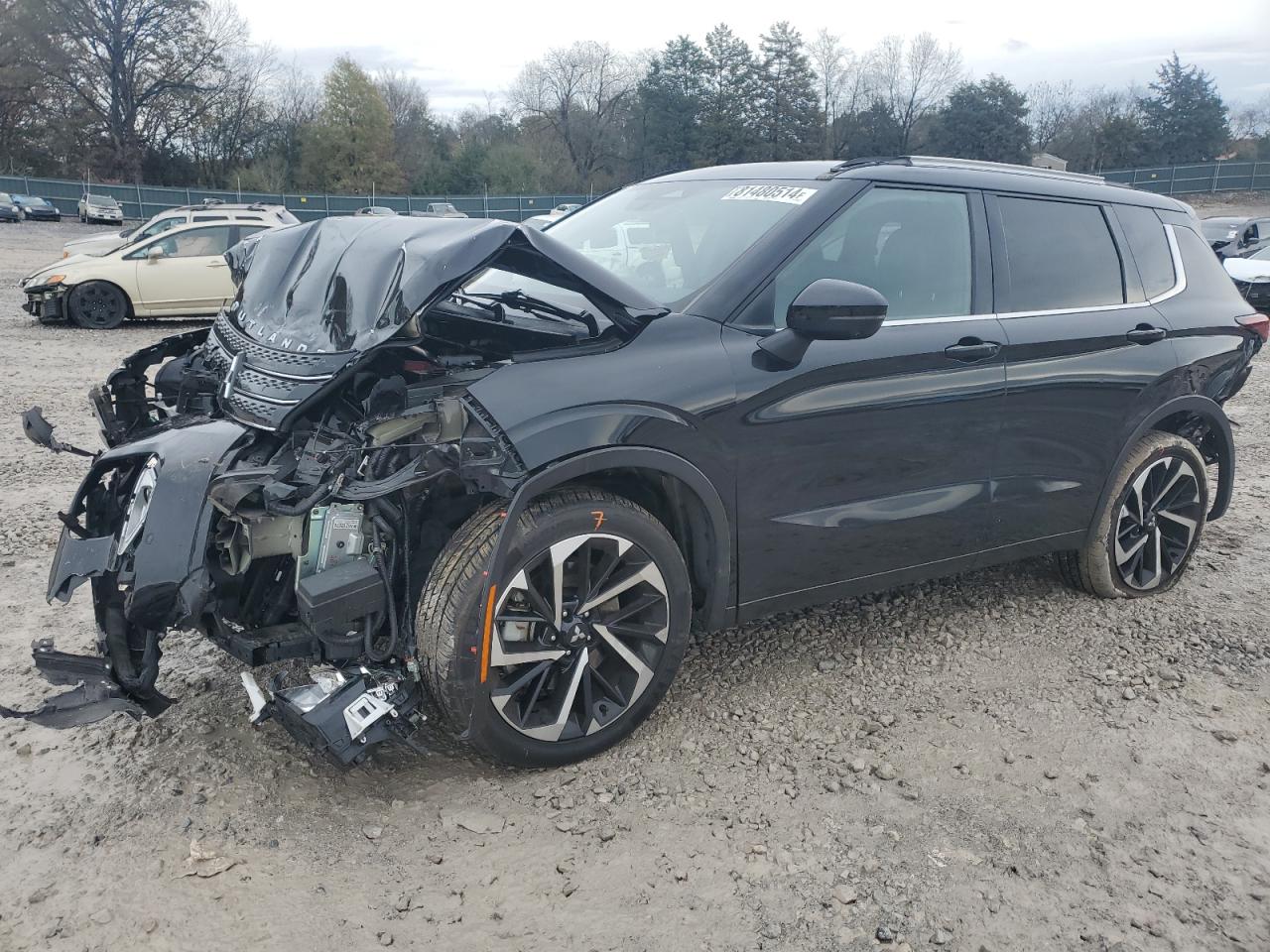 2022 Mitsubishi Outlander Sel black null gas JA4J3VA87NZ047200 photo #1