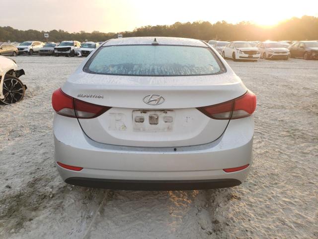  HYUNDAI ELANTRA 2016 Серебристый