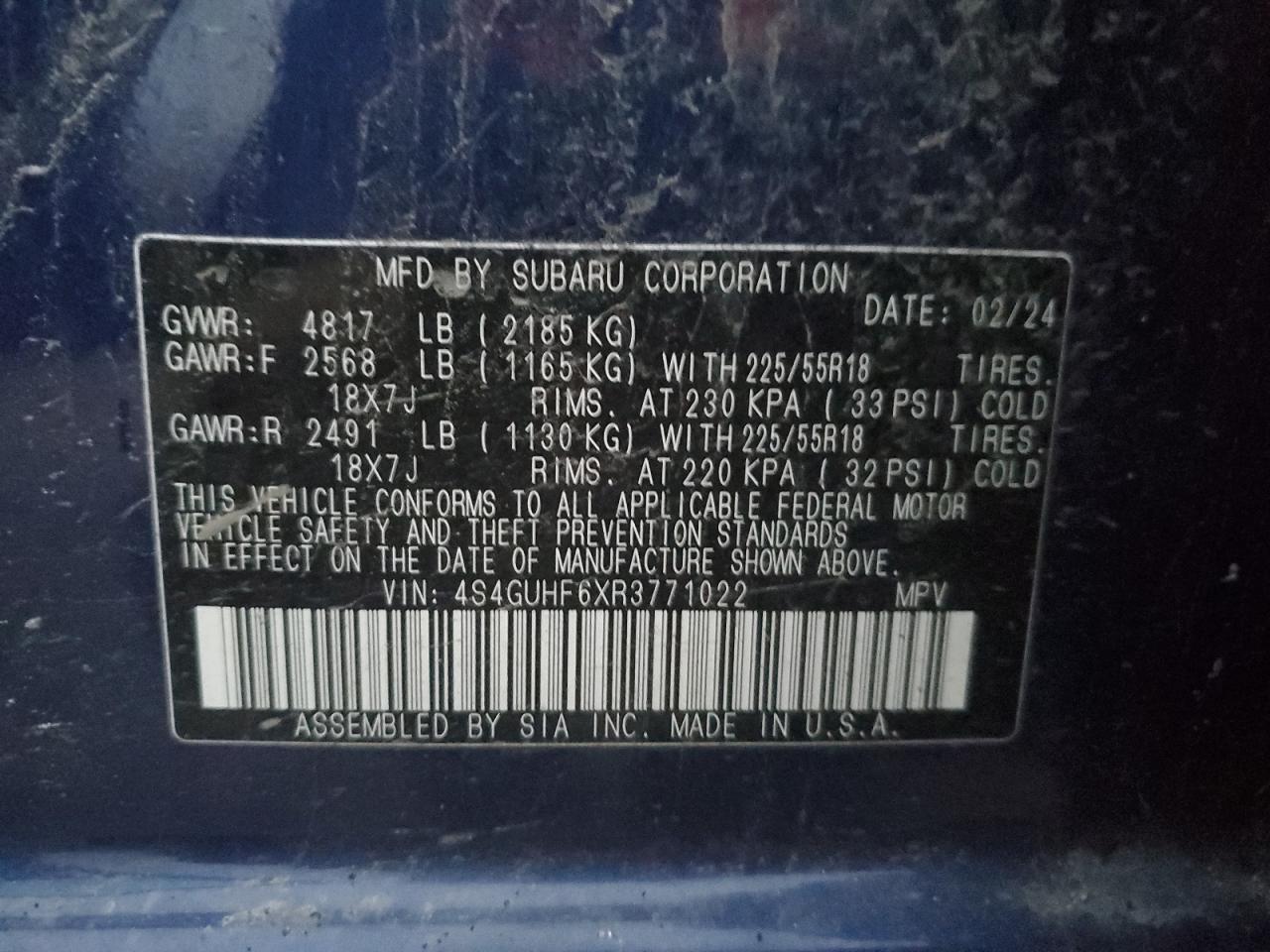 2024 Subaru XV - Image 14