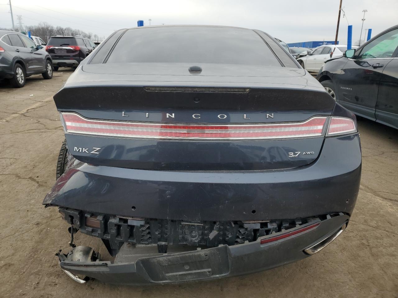 VIN 3LN6L2JK7DR828481 2013 LINCOLN MKZ no.6