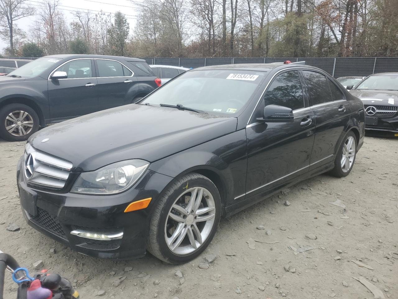 VIN WDDGF4HB2DA840507 2013 MERCEDES-BENZ C-CLASS no.1