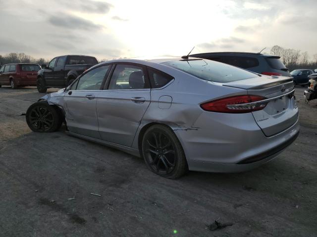  FORD FUSION 2018 Silver