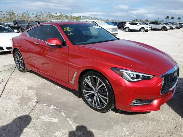  INFINITI Q60 2022 Красный