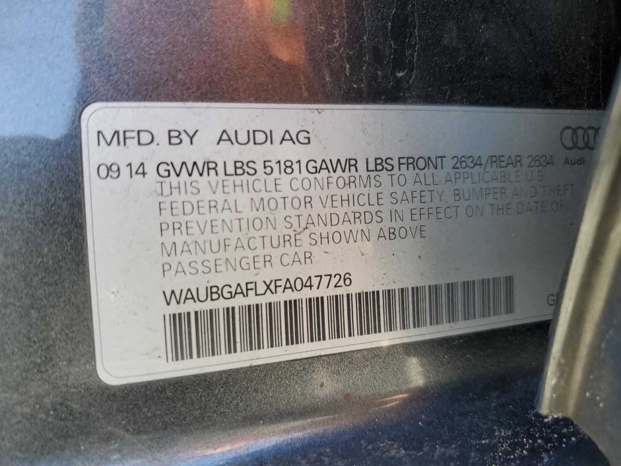 2015 Audi RS4 - Image 14