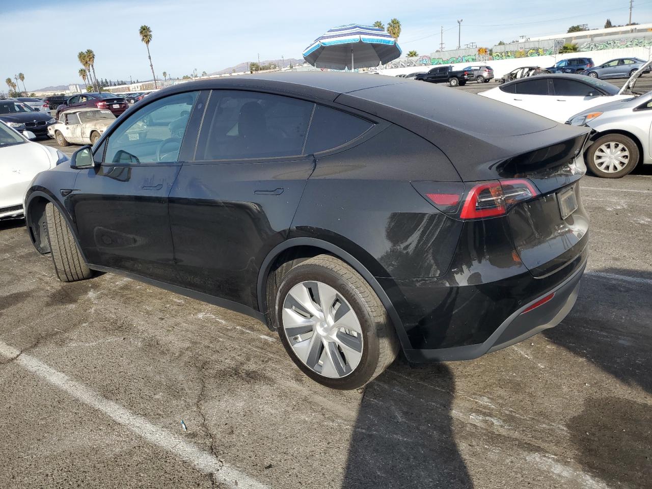 VIN 7SAYGDEE6NF446949 2022 TESLA MODEL Y no.2