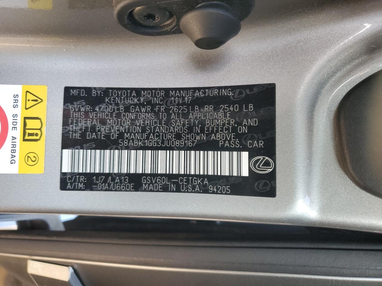 2018 Lexus ES - Image 14