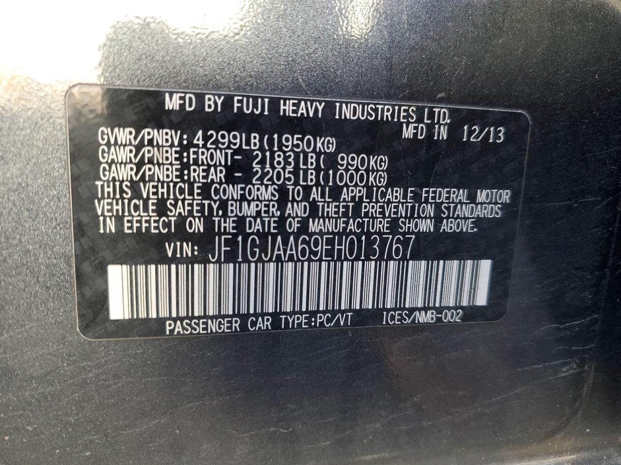 2014 Subaru Impreza - Image 15