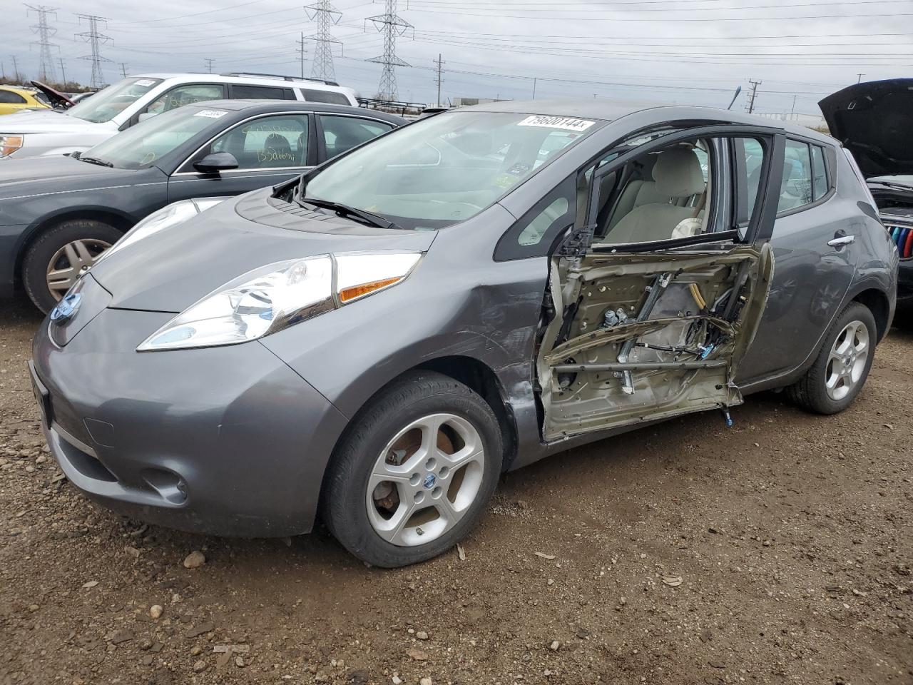 2014 Nissan Leaf S VIN: 1N4AZ0CP1EC335136 Lot: 79600144