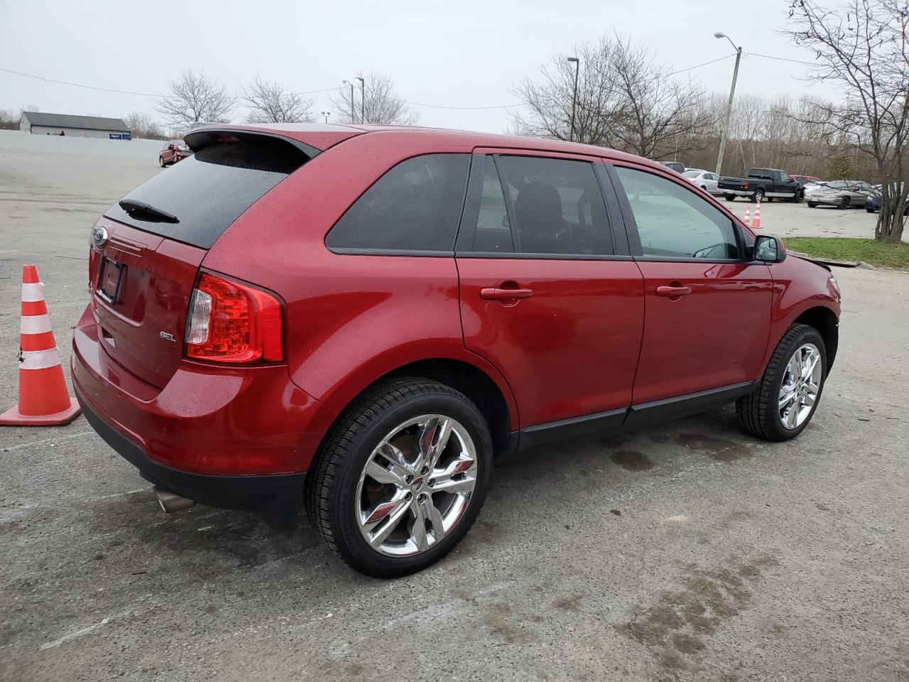 VIN 2FMDK3JC4EBB23954 2014 FORD EDGE no.3