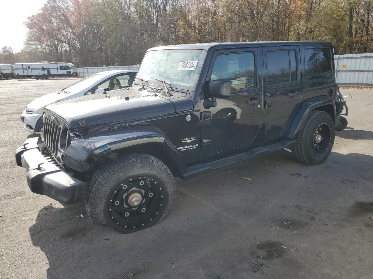 2015 Jeep Wrangler Unlimited Sahara VIN: 1C4HJWEG6FL663590 Lot: 79087234