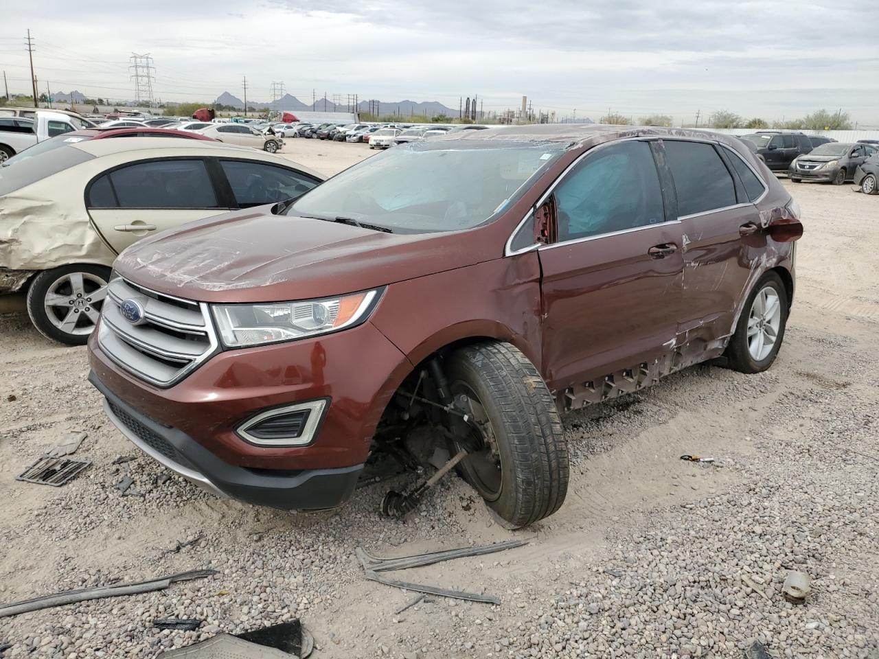 VIN 2FMPK3J92GBB04632 2016 FORD EDGE no.1