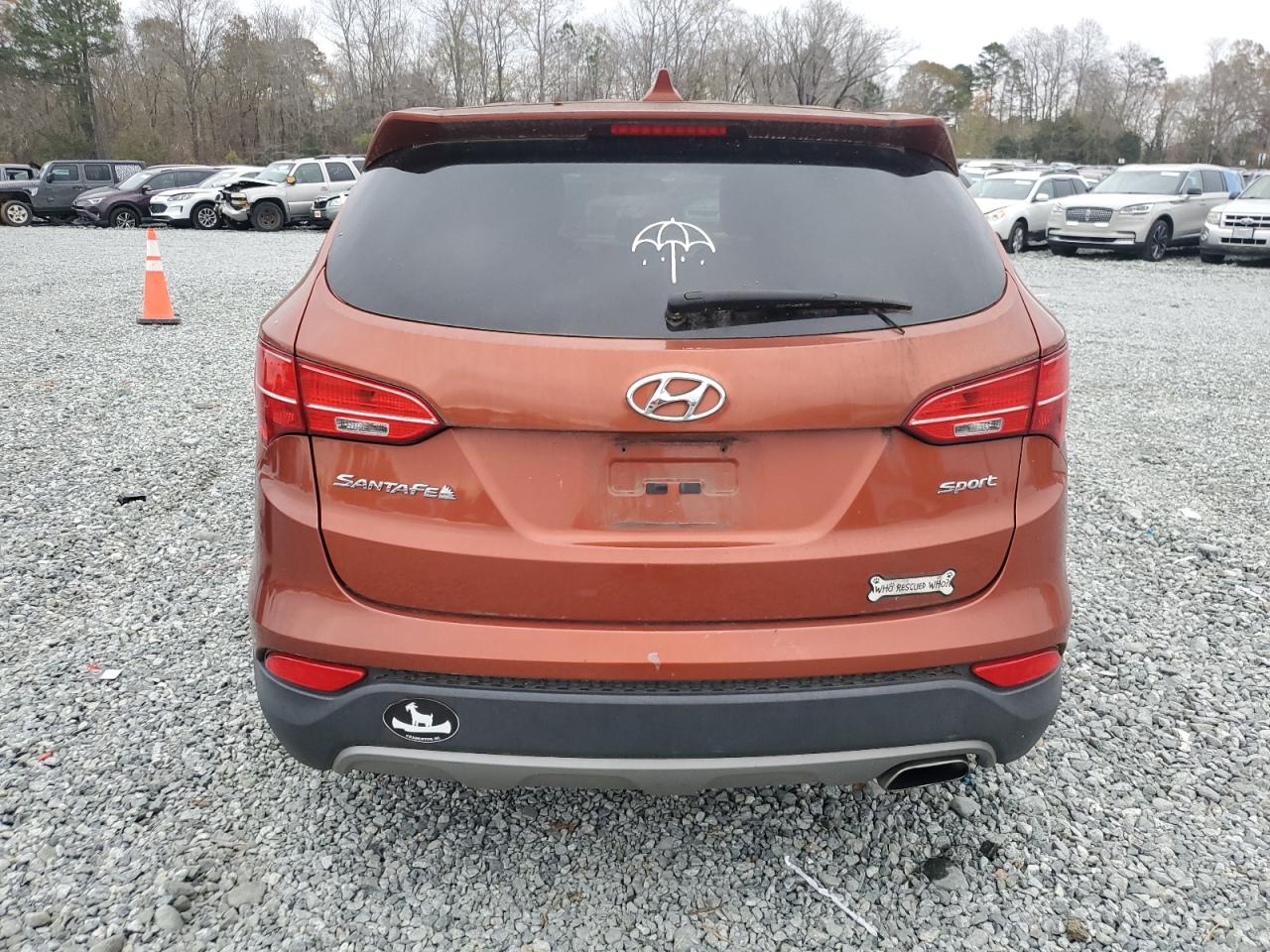 2015 Hyundai Santa Fe Sport VIN: 5XYZT3LB7FG280807 Lot: 81537254