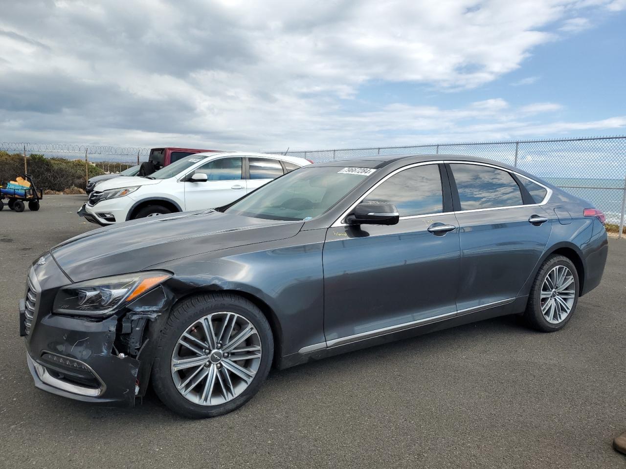 VIN KMHGN4JE2JU216049 2018 GENESIS G80 no.1