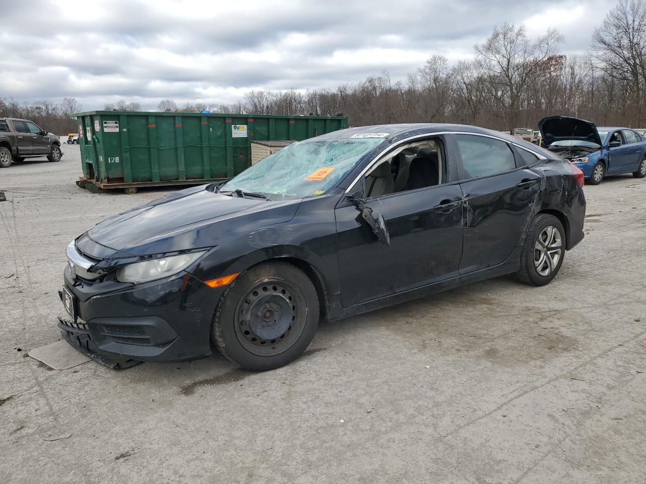 2016 Honda Civic Lx for Sale in Ellwood City, PA - Rollover