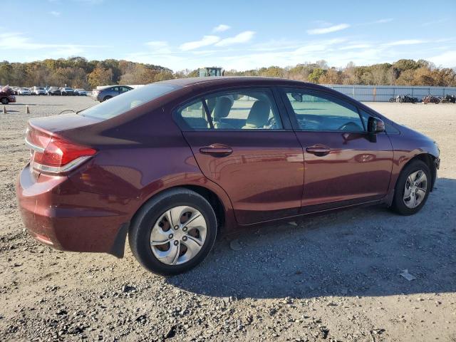  HONDA CIVIC 2013 Burgundy