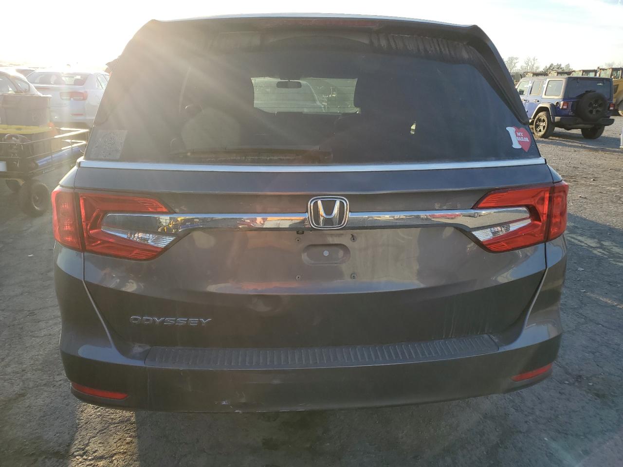 2018 Honda Odyssey Lx VIN: 5FNRL6H26JB095836 Lot: 80698154