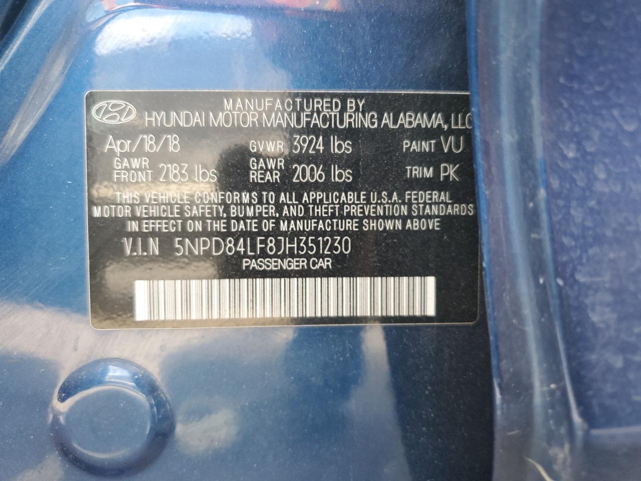 2018 Hyundai Elantra - Image 15