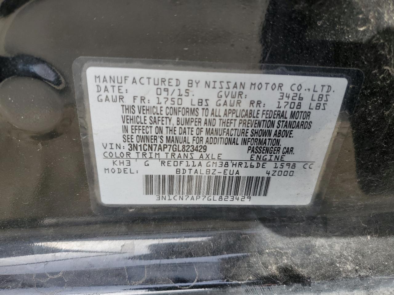 2016 Nissan Versa - Image 12