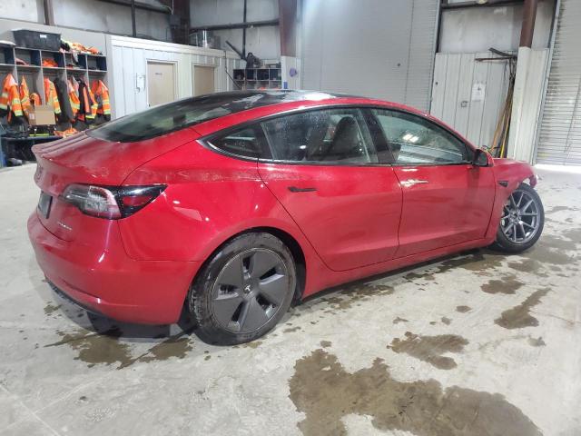  TESLA MODEL 3 2022 Червоний